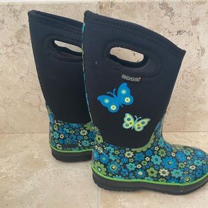 Bogs Kids Boots Classic Daisy Size Kids 1
